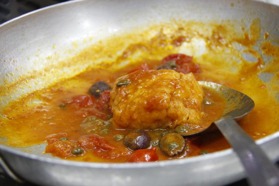 baccalà alla napoletana preparazione
